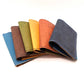Slim Cork Leather Business Card Holder colors 