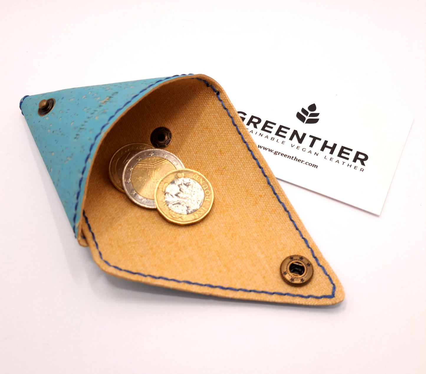 Cork Triangle wallets