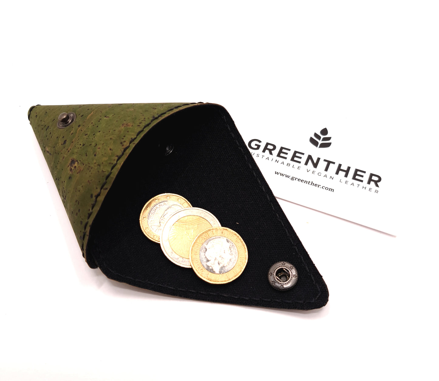 Cork Triangle wallets