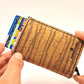 Personalized Birch Cork RFID Wallet close up front