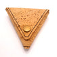 Natural Cork Triangle wallet