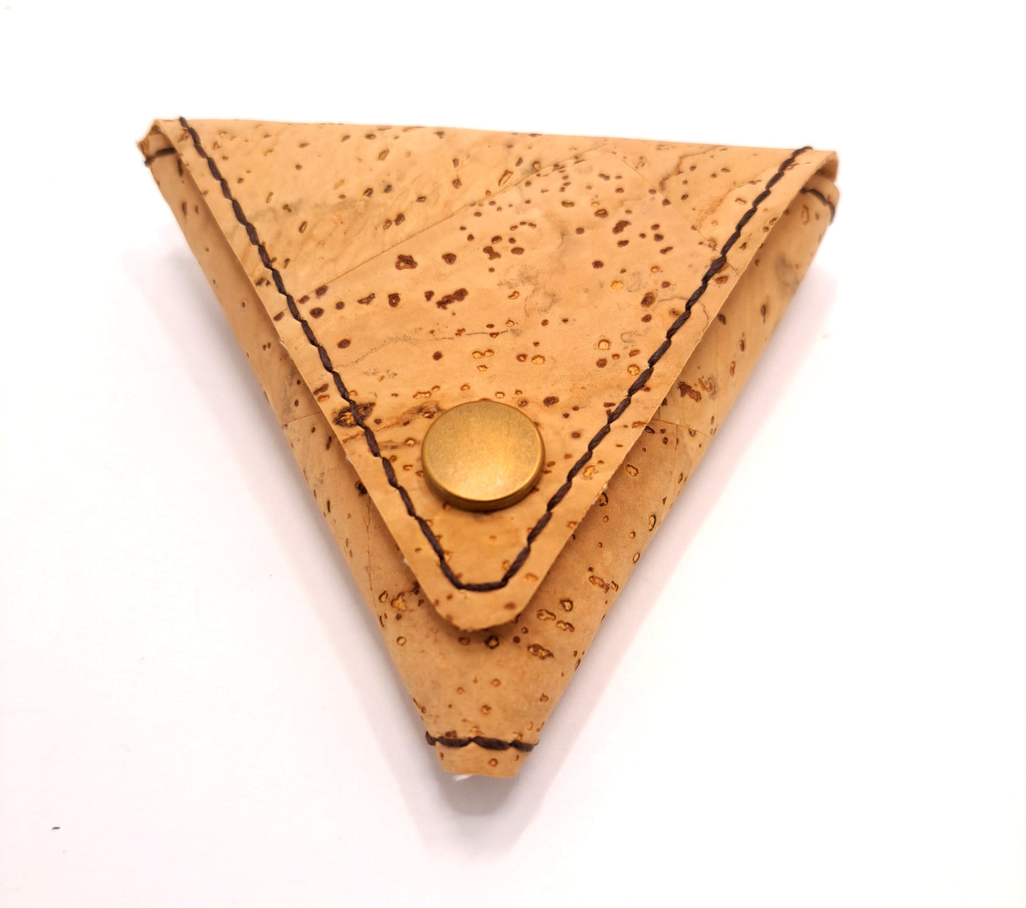 Natural Cork Triangle wallet