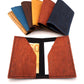 Slim Cork Leather Business Card Holder ed inside