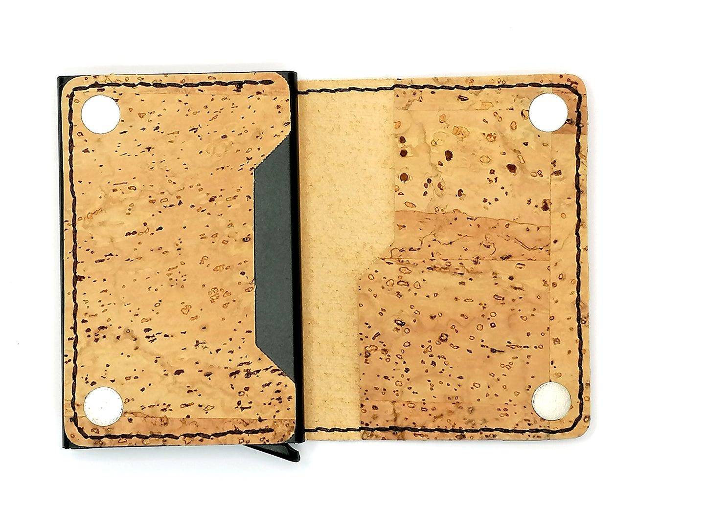 Natural Cork Wallet with RFID Security Holder