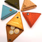 Green Cork Triangle wallet